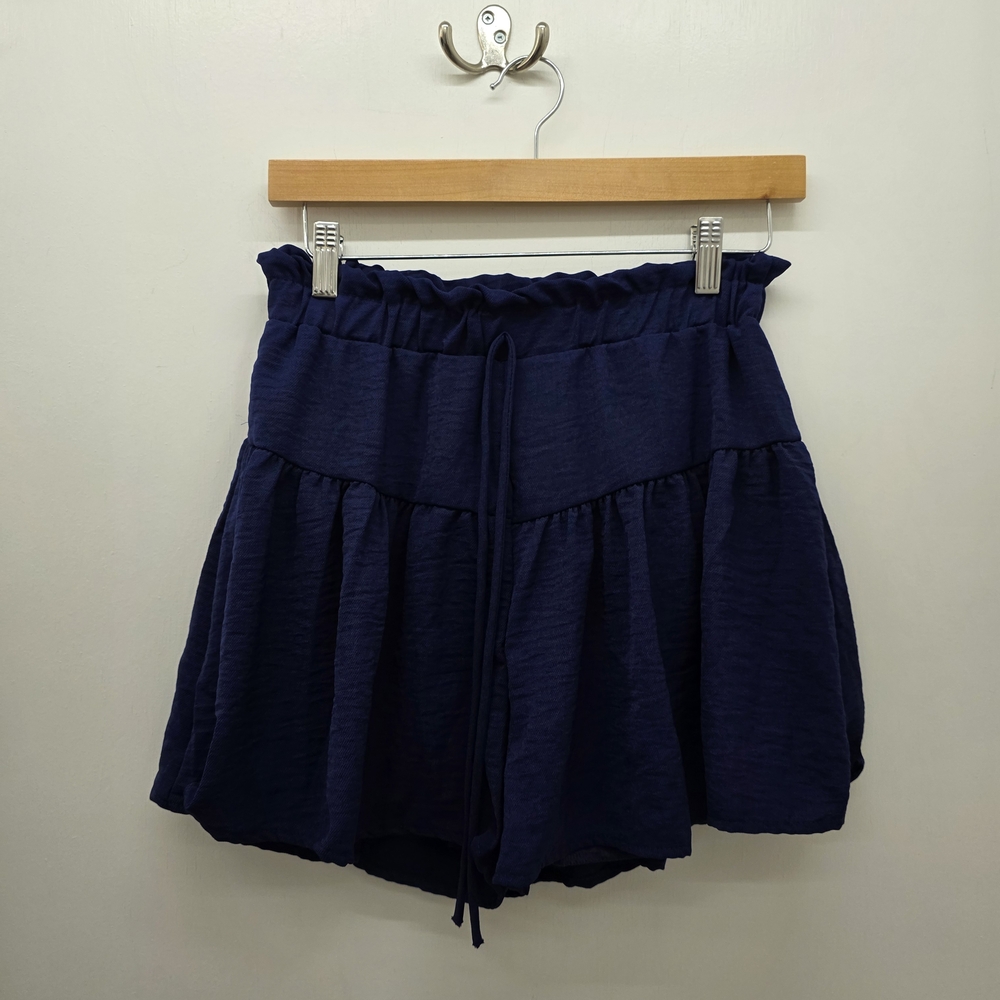 Elegant Navy Women's Skorts